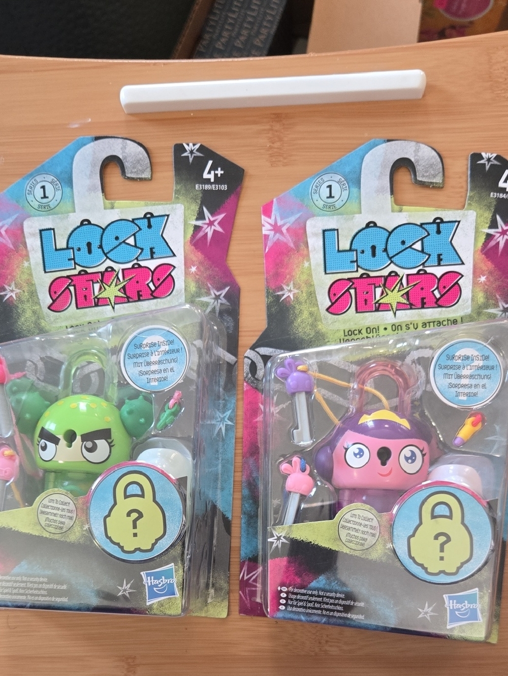 Hasbro Lock Stars Pink and Green Character Pack Duo